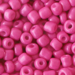 Rocailles 4mm carmine pink, 20 gram